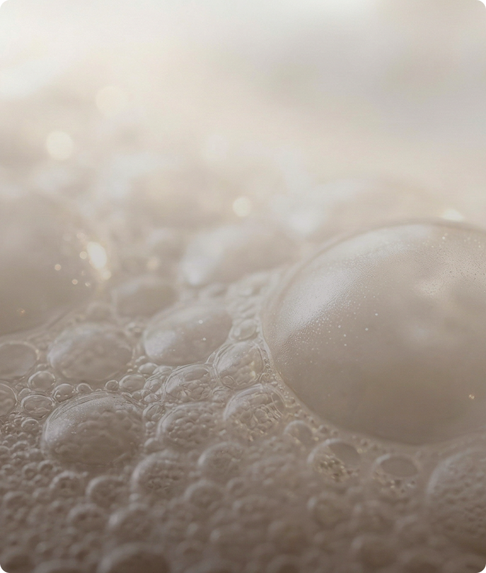 Everything dissolves.