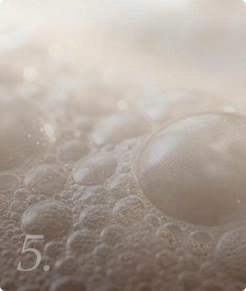 Everything dissolves. Nothing remains.