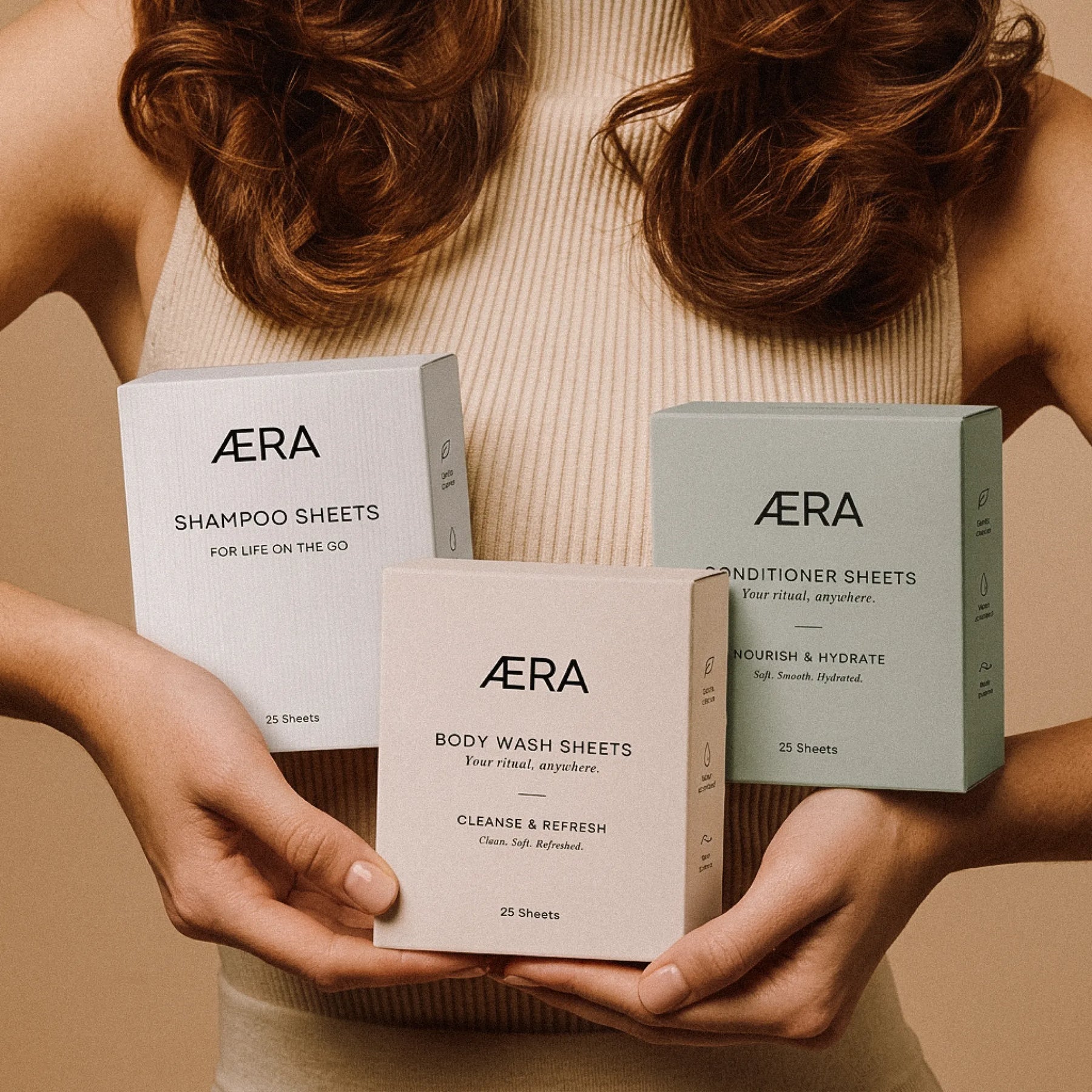 The two ritual sets, Hair Ritual and Complete Ritual, side by side.